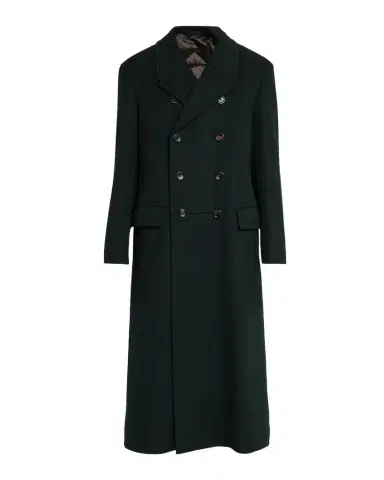 TOM FORD Boutique Men's Wool and Cashmere Melton Double-Breasted Officer Coat | Thumbnail 1