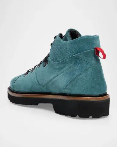 Kiton Men's Smoritz Suede Ankle Boots | Thumbnail 2
