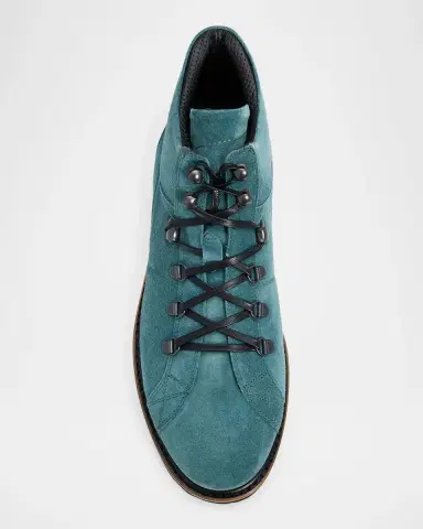 Kiton Men's Smoritz Suede Ankle Boots | Thumbnail 4