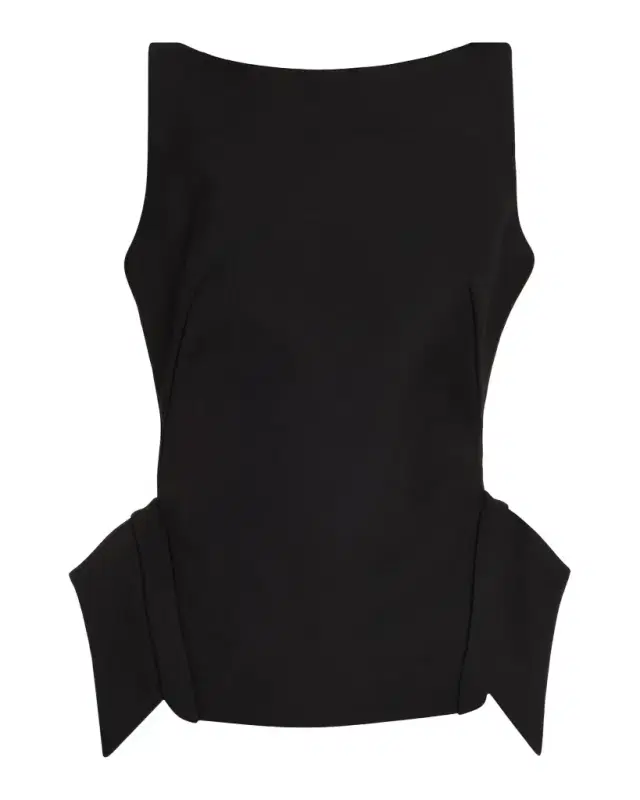 Róhe Deconstructed Wool-Blend Top