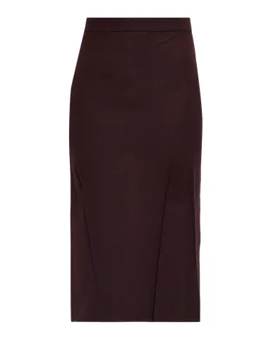 Victoria Beckham Pressed Crease Wool Tailored Midi Skirt | Thumbnail 1 Victoria Beckham Pressed Crease Wool Tailored Midi Skirt | Thumbnail 1