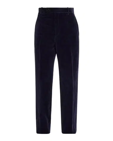 Jil Sander Cotton-Linen Velvet Trousers | Thumbnail 1