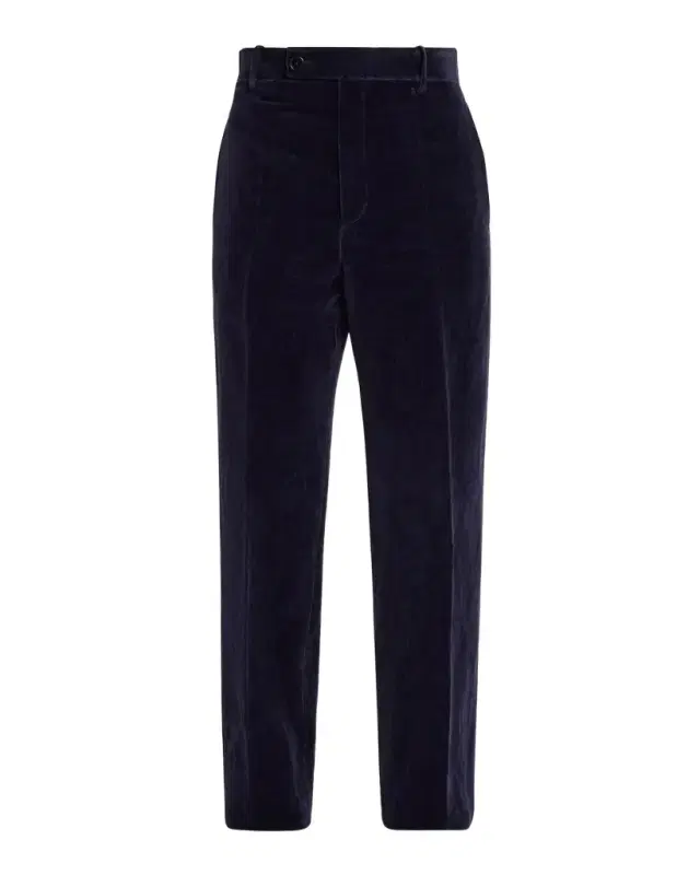 Jil Sander Cotton-Linen Velvet Trousers
