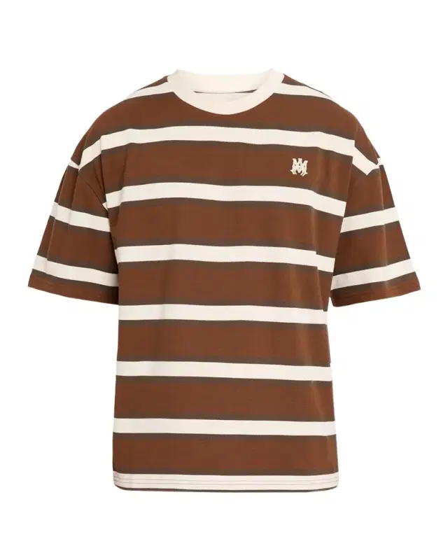 Amiri Men 's Striped Oversized Polo Shirt