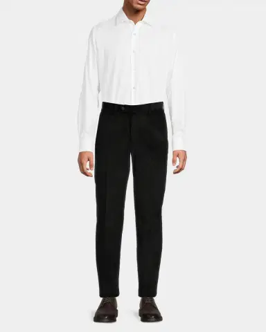 Isaia Men's Dynamic Comfort Cotton-Blend Corduroy Pants | Thumbnail 2 Isaia Men's Dynamic Comfort Cotton-Blend Corduroy Pants | Thumbnail 2
