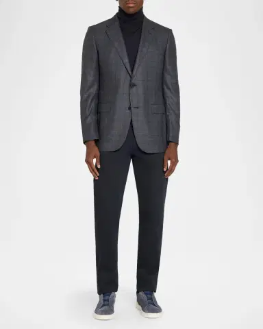 Zegna Men's 12milmil12 Wool Single-Breasted Sport Coat | Thumbnail 2 Zegna Men's 12milmil12 Wool Single-Breasted Sport Coat | Thumbnail 2