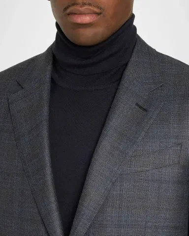 Zegna Men's 12milmil12 Wool Single-Breasted Sport Coat | Thumbnail 5 Zegna Men's 12milmil12 Wool Single-Breasted Sport Coat | Thumbnail 5