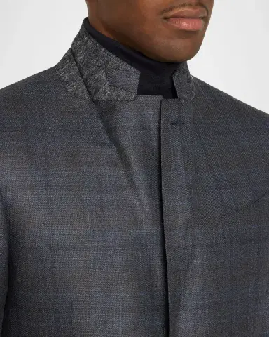 Zegna Men's 12milmil12 Wool Single-Breasted Sport Coat | Thumbnail 7 Zegna Men's 12milmil12 Wool Single-Breasted Sport Coat | Thumbnail 7
