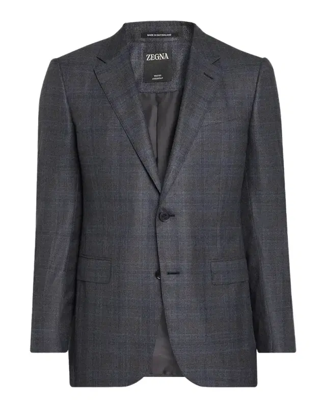 Zegna Men's 12milmil12 Wool Single-Breasted Sport Coat