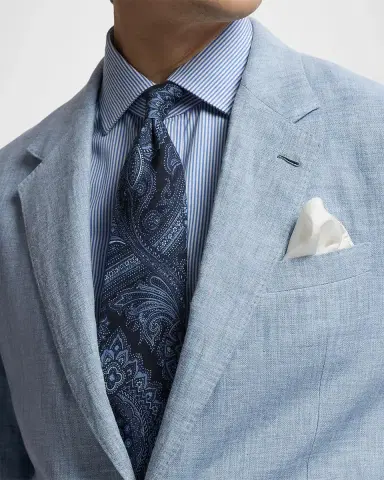 Ralph Lauren Men's Glenn Hand-Tailored Délavé Linen Sport Coat | Thumbnail 5
