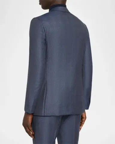 Zegna Men's Ticweave Wool Single-Breasted Sport Coat | Thumbnail 5 Zegna Men's Ticweave Wool Single-Breasted Sport Coat | Thumbnail 5