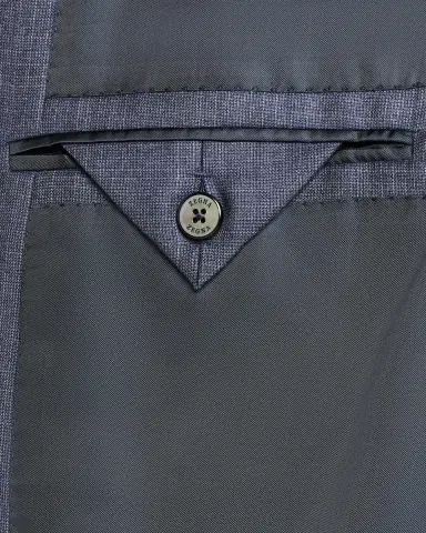 Zegna Men's Ticweave Wool Single-Breasted Sport Coat | Thumbnail 7 Zegna Men's Ticweave Wool Single-Breasted Sport Coat | Thumbnail 7