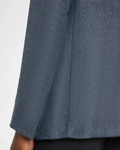 Zegna Men's Wool and Cotton Chevron Single-Breasted Sport Coat | Thumbnail 8