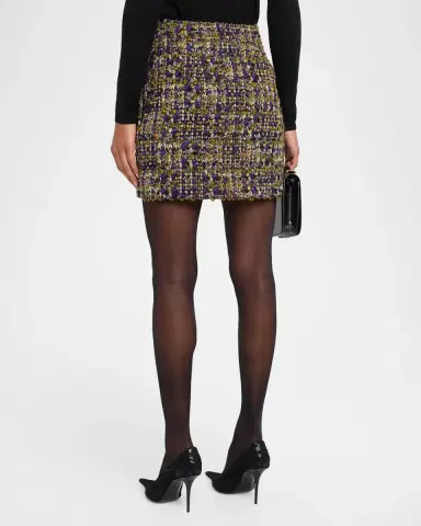 Saint Laurent Tweed Mini Skirt | Thumbnail 3 Saint Laurent Tweed Mini Skirt | Thumbnail 3