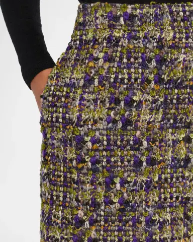 Saint Laurent Tweed Mini Skirt | Thumbnail 5 Saint Laurent Tweed Mini Skirt | Thumbnail 5