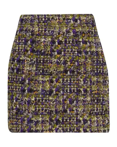 Saint Laurent Tweed Mini Skirt | Thumbnail 1 Saint Laurent Tweed Mini Skirt | Thumbnail 1