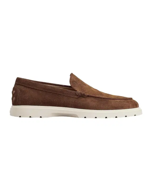 Tod 's Men 's Pantofola Suede Loafers