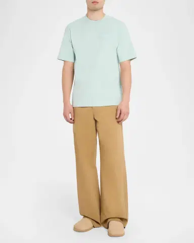 AMIRI en's Spirit Cotton Woven Label T-Shirt | Thumbnail 2