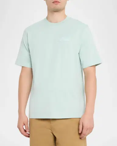 AMIRI en's Spirit Cotton Woven Label T-Shirt | Thumbnail 4