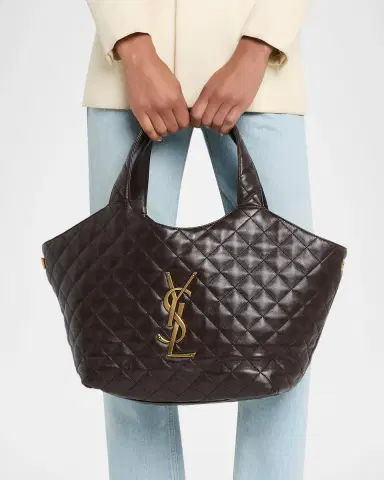 Saint Laurent Medium Quilted Leather Top-Handle Bag | Thumbnail 2 Saint Laurent Medium Quilted Leather Top-Handle Bag | Thumbnail 2