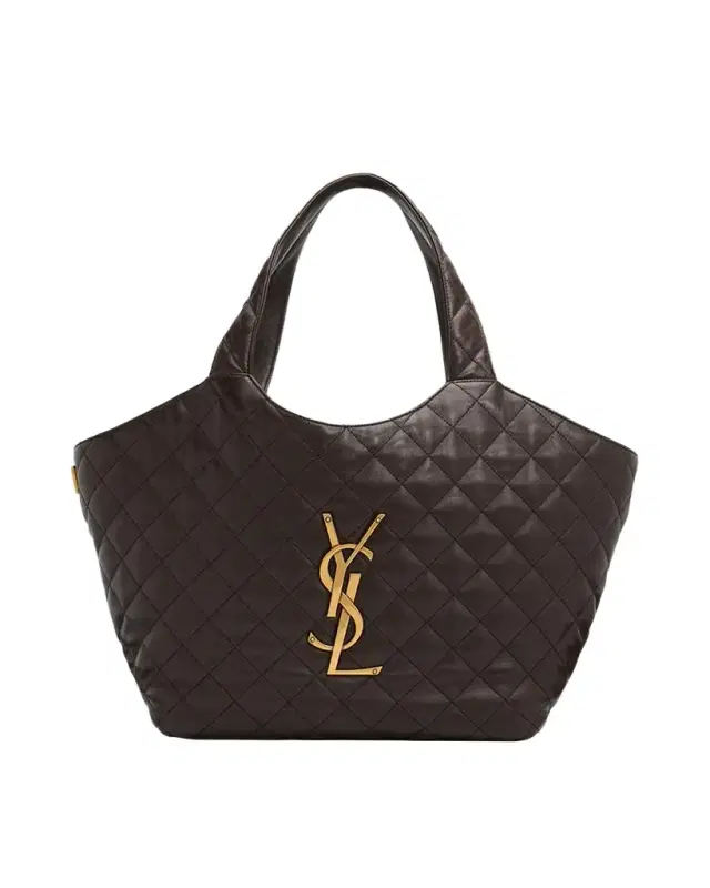 Medium Quilted Leather Top-Handle Bag