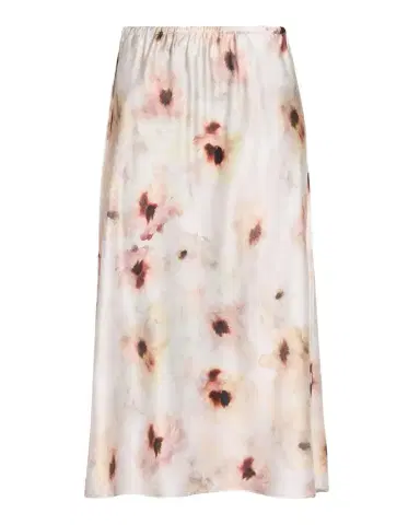 Vince Watercolor Floral Midi Skirt | Thumbnail 1