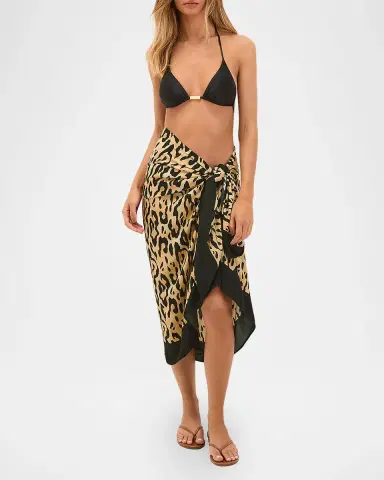 Vix Printed Sarong Coverup | Thumbnail 2
