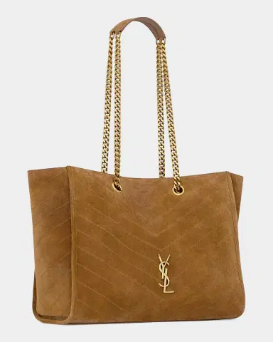 Saint Laurent Niki Suede Shopper Tote | Thumbnail 7