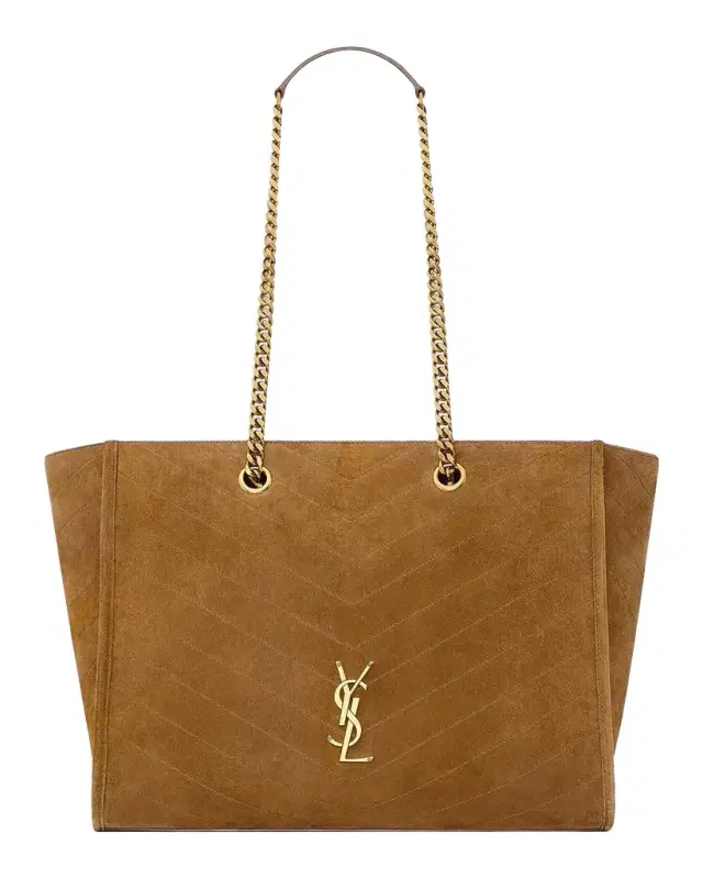 Saint Laurent Niki Suede Shopper Tote