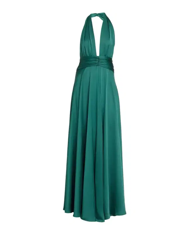 Ramy Brook Jasmine Backless Plunging Gown
