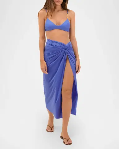 Vix Karen Side-Twist Midi-Skirt | Thumbnail 2