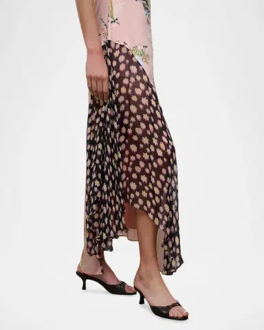 Staud Fawn Silk Maxi Dress | Thumbnail 6 Staud Fawn Silk Maxi Dress | Thumbnail 6