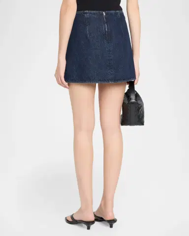 PAIGE Montanna Denim Mini Skirt | Thumbnail 3 PAIGE Montanna Denim Mini Skirt | Thumbnail 3