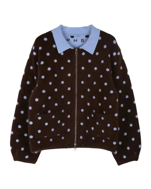 PH5 Halley Polka-Dot Knit Cardigan