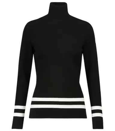 Fusalp Striped turtleneck knit sweater | Thumbnail 1 Fusalp Striped turtleneck knit sweater | Thumbnail 1