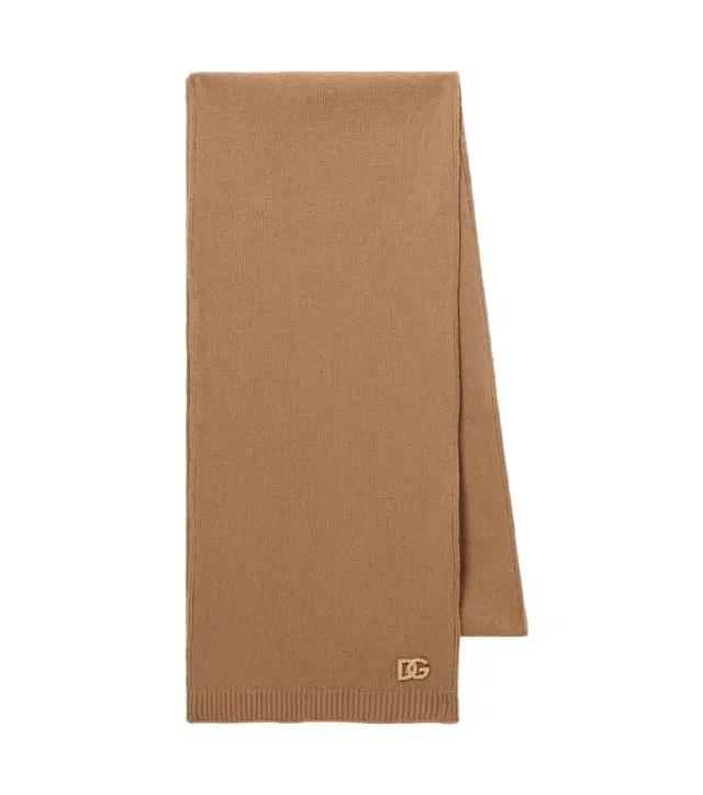 Dolce & Gabbana DG embellished virgin wool scarf