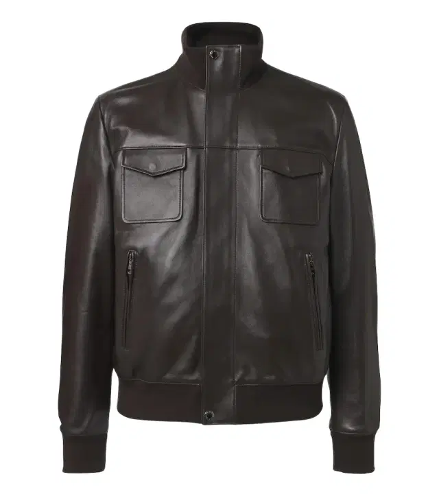 Dolce & Gabbana Leather blouson jacket