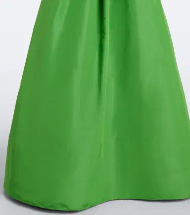 Carolina Herrera Embellished pleated silk gown | Thumbnail 3