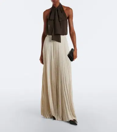 Tom Ford Pleated maxi skirt | Thumbnail 4