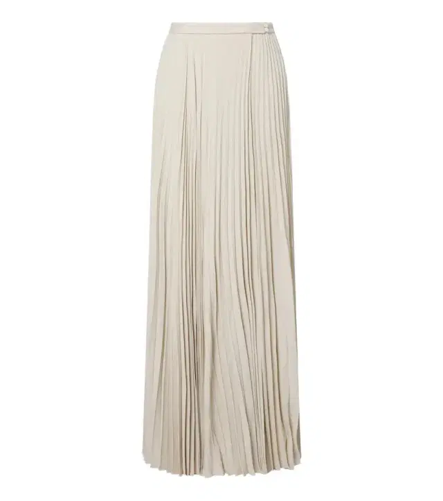 Pleated maxi skirt