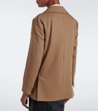 'S Max Mara Double-breasted virgin wool blazer | Thumbnail 2