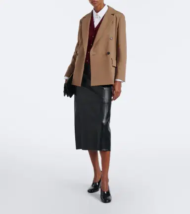 'S Max Mara Double-breasted virgin wool blazer | Thumbnail 7