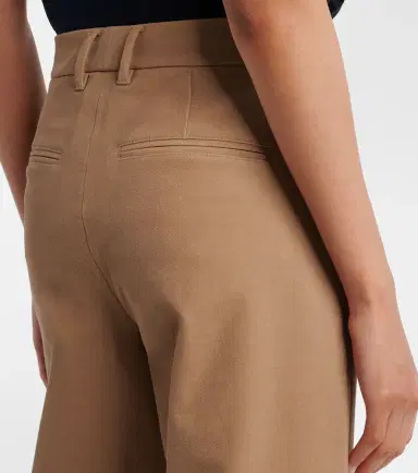 'S Max Mara Cotton-blend wide-leg pants | Thumbnail 2