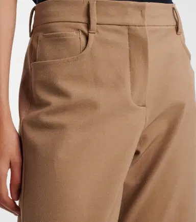 'S Max Mara Cotton-blend wide-leg pants | Thumbnail 3