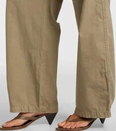 Frame Gallery cotton wide-leg pants | Thumbnail 4