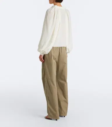 Frame Gallery cotton wide-leg pants | Thumbnail 6
