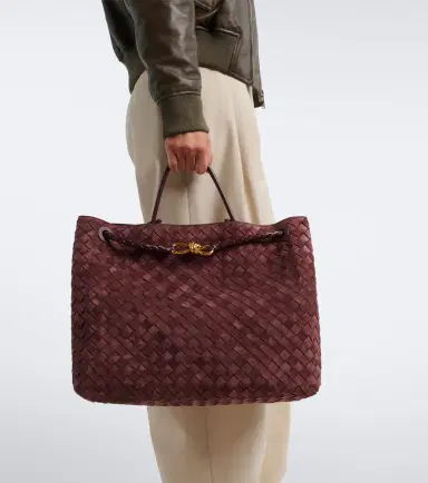 Bottega Veneta Andiamo Large suede tote bag | Thumbnail 8 Bottega Veneta Andiamo Large suede tote bag | Thumbnail 8