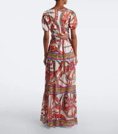 Dolce & Gabbana Carretto cotton maxi dress | Thumbnail 6