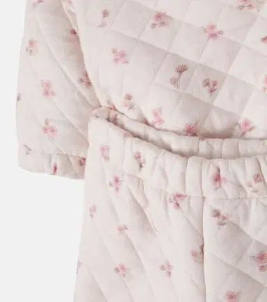 Monnalisa Baby floral sweatshirt and sweatpants set | Thumbnail 3