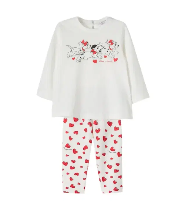 Monnalisa x Disney Baby cotton T-shirt and pants set